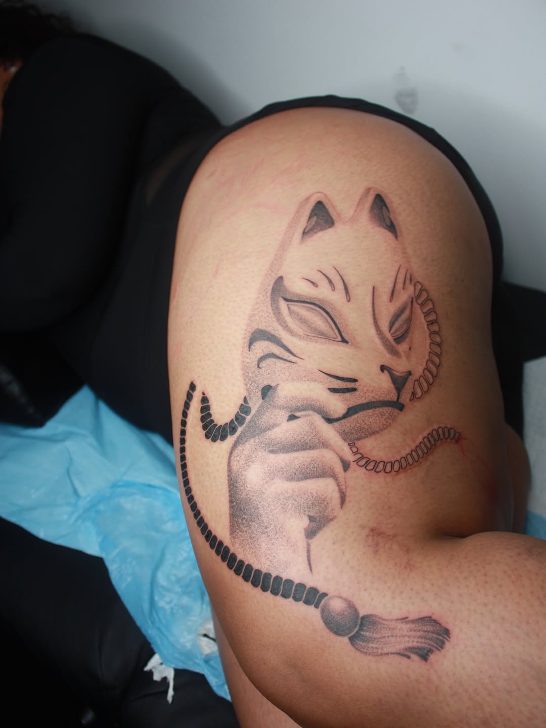 Tattoo by @smokesart — black_and_grey, realism