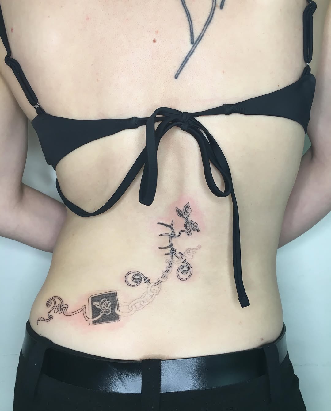 Tattoo by @consomm.able — fine_line, sketch