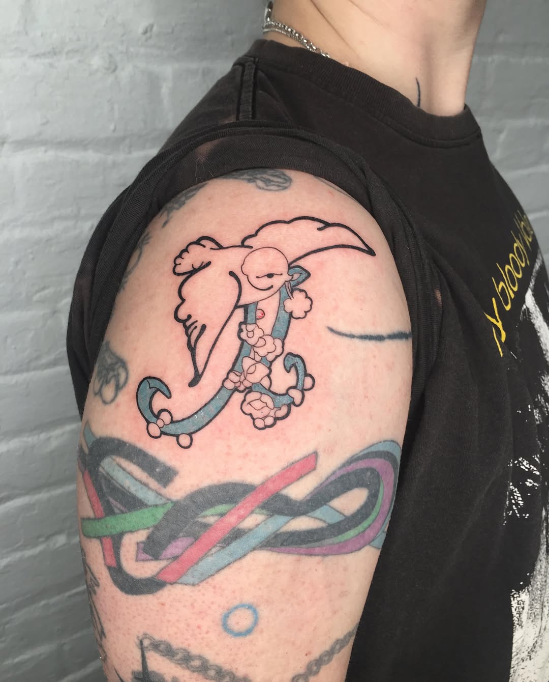 Tattoo by @consomm.able — new_school