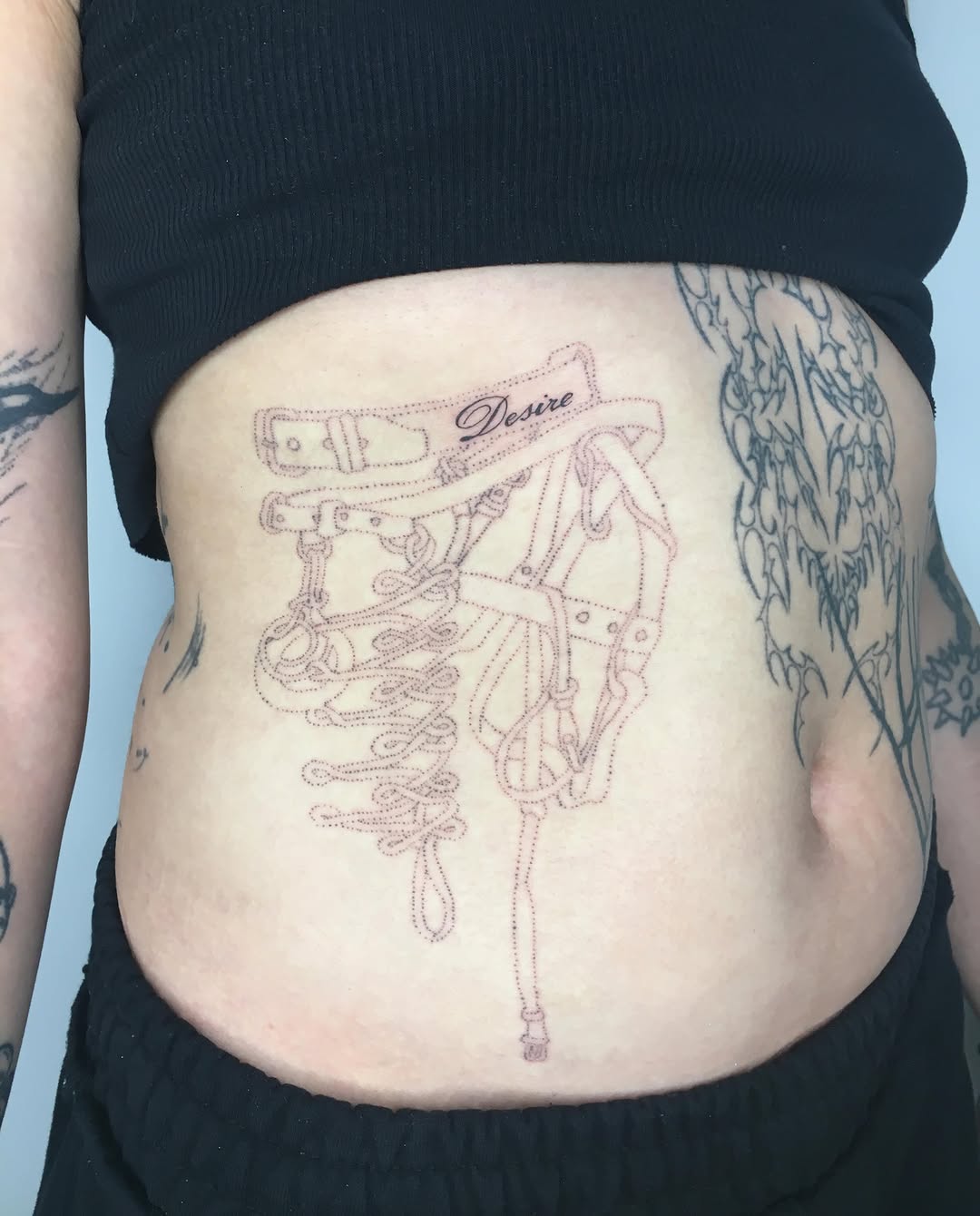 Tattoo by @consomm.able — fine_line, lettering_script