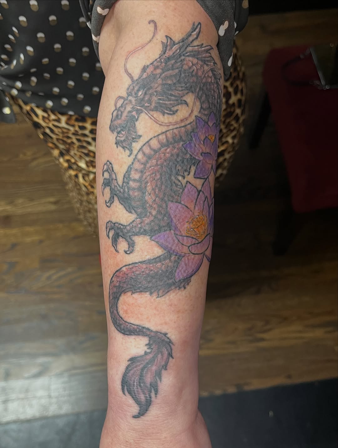 Tattoo by @edflorestattoo — japanese_irezumi, black_and_grey