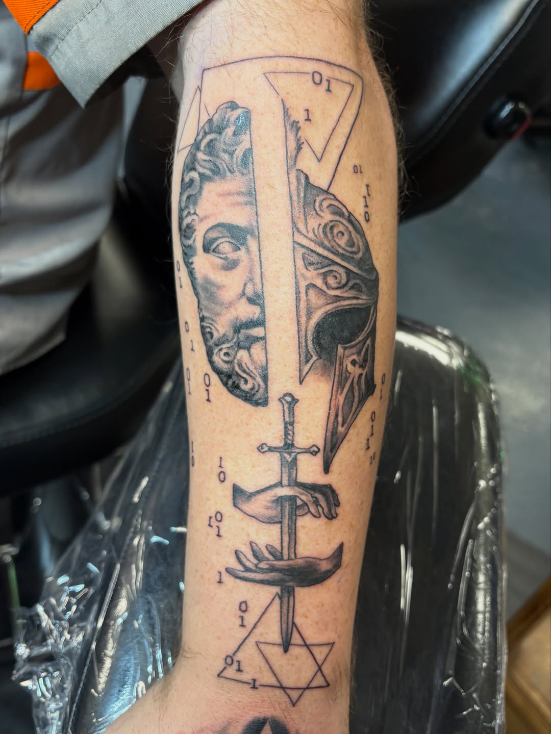 Tattoo by @zackloscar — realism, black_and_grey