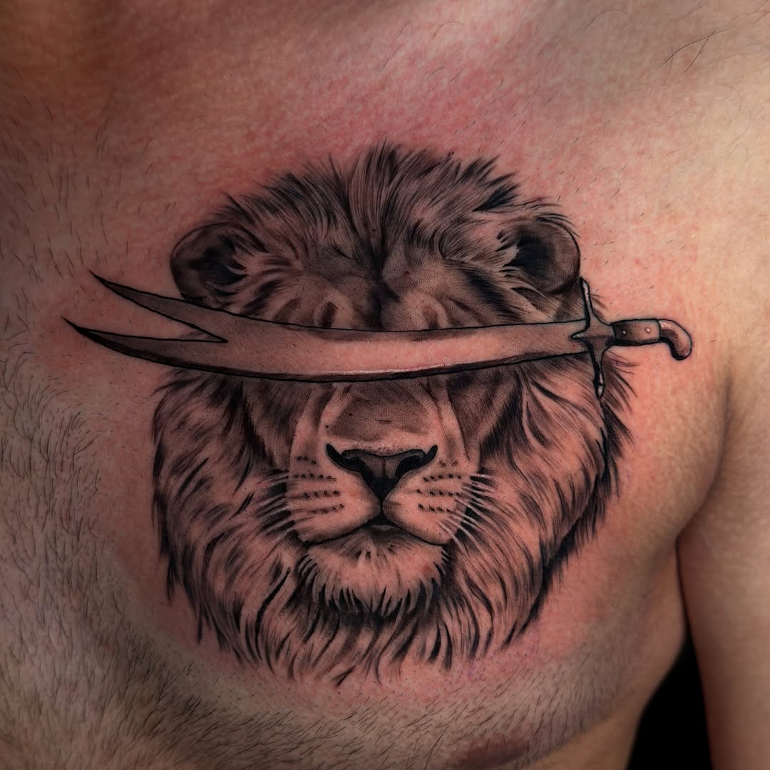 Tattoo by @22.co.uk — realism, black_and_grey