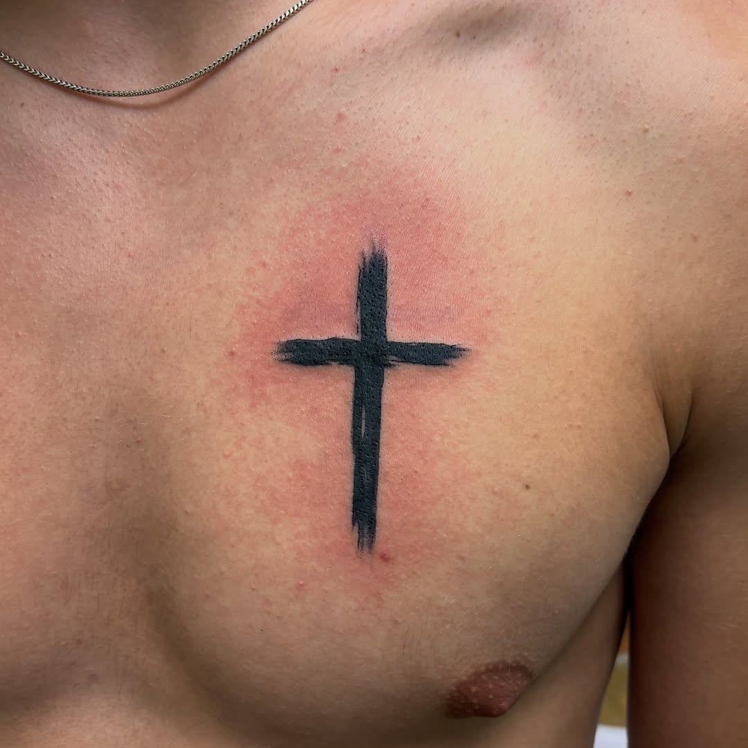 Tattoo by @aves_inks — blackwork