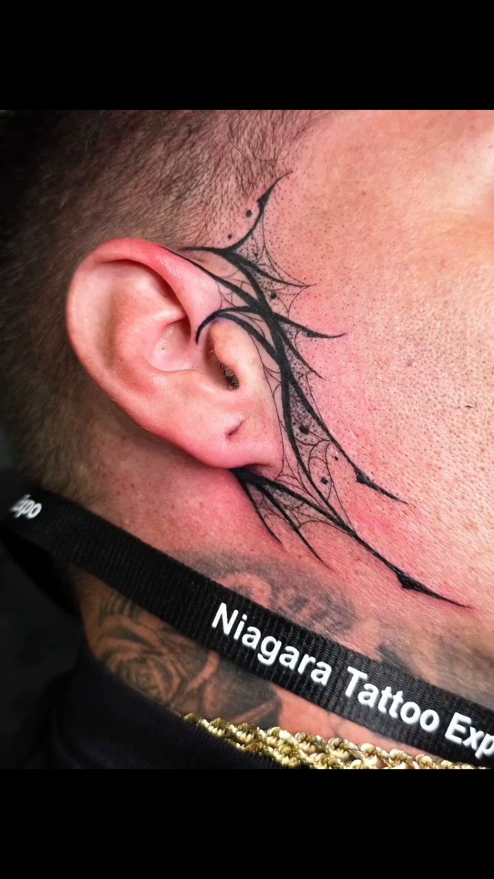 Tattoo by @shawn.davies.9659 — blackwork, geometric