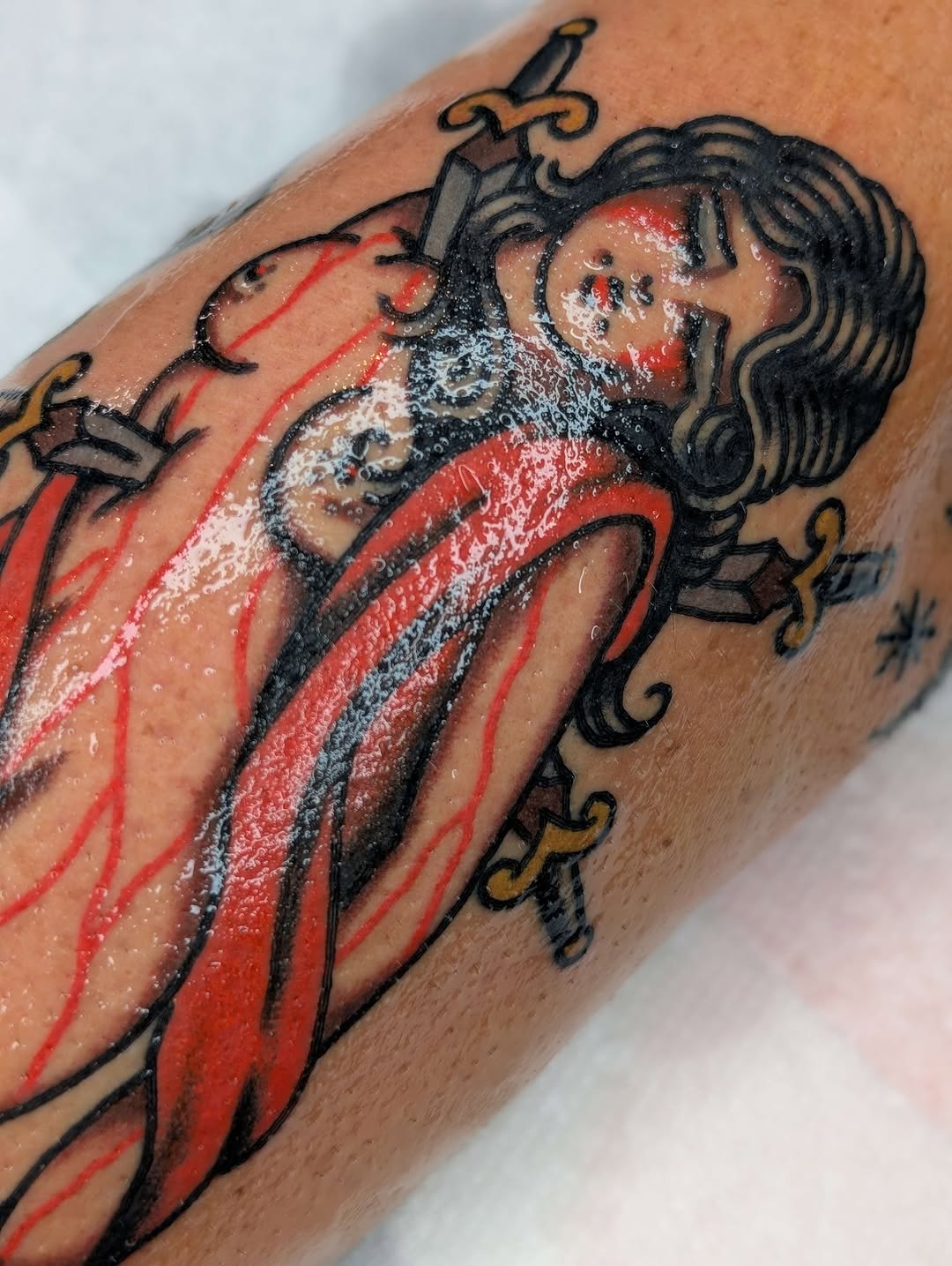 Tattoo by @jessicadoestattoos — american_traditional