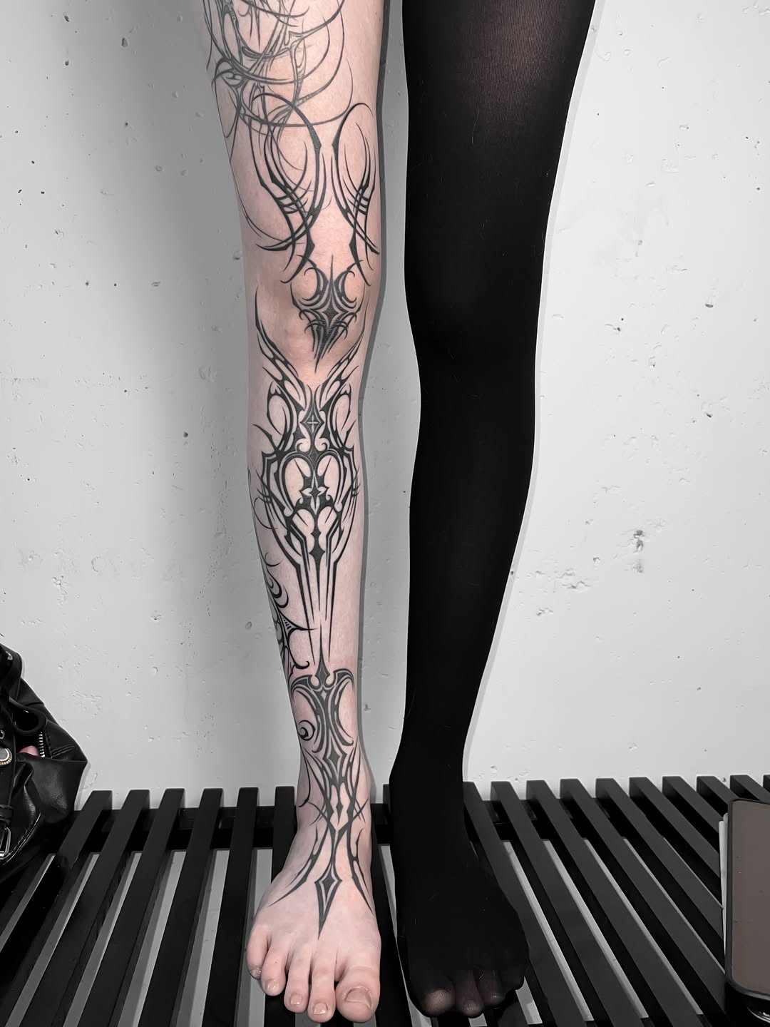 Tattoo by @kalambur.tattoo — blackwork, ornamental