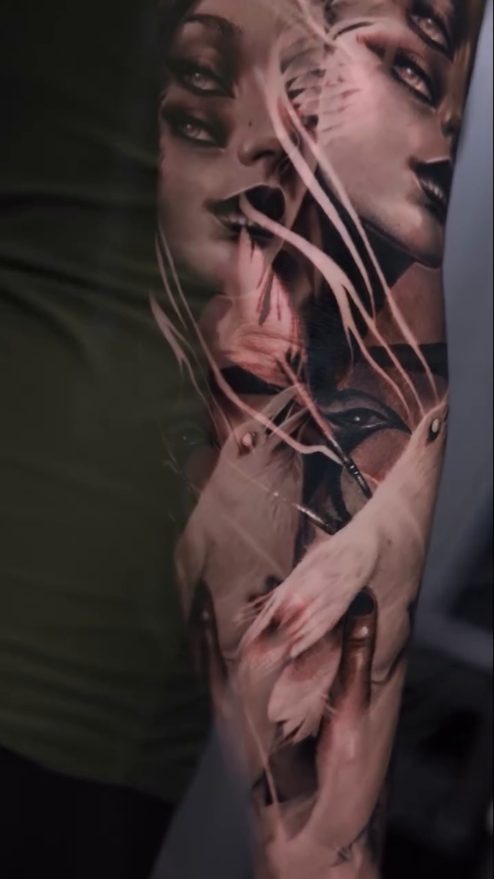 Tattoo by @juan_haka — black_and_grey, realism