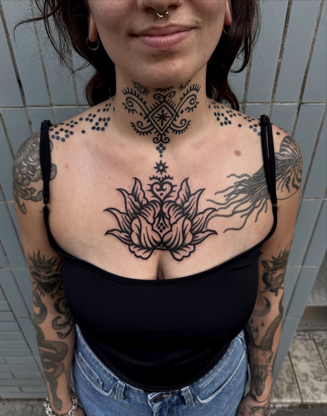 Tattoo by @vagamundo.tat2 — blackwork, ornamental