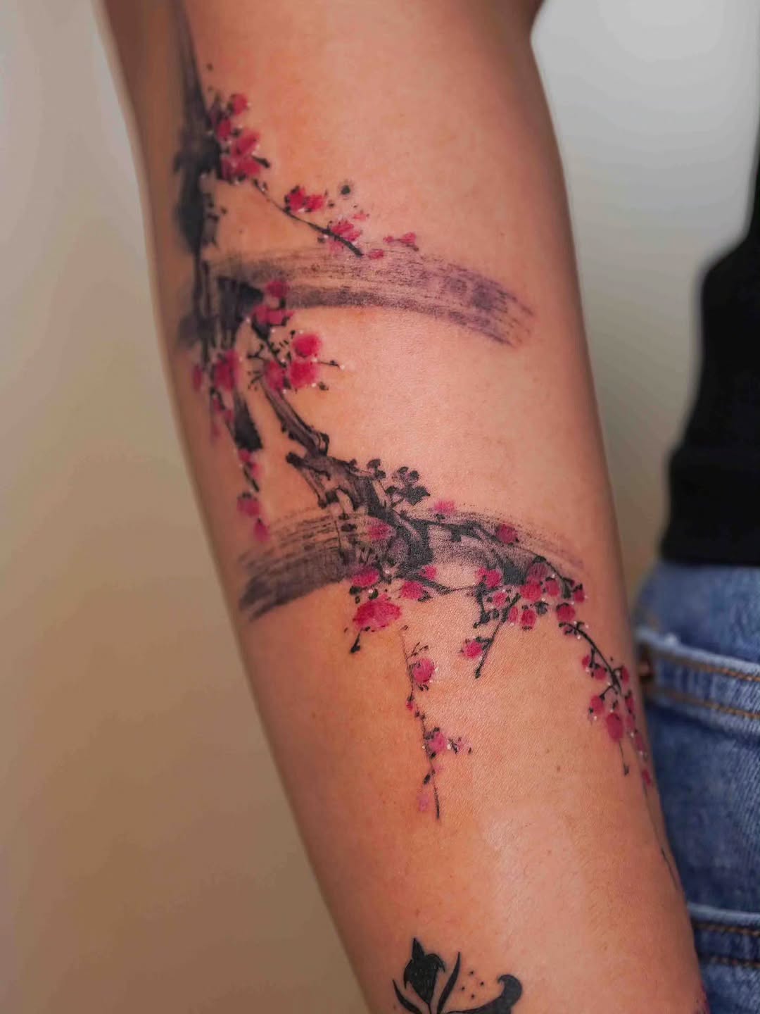Tattoo by @soopool_tattoo — watercolor, fine_line
