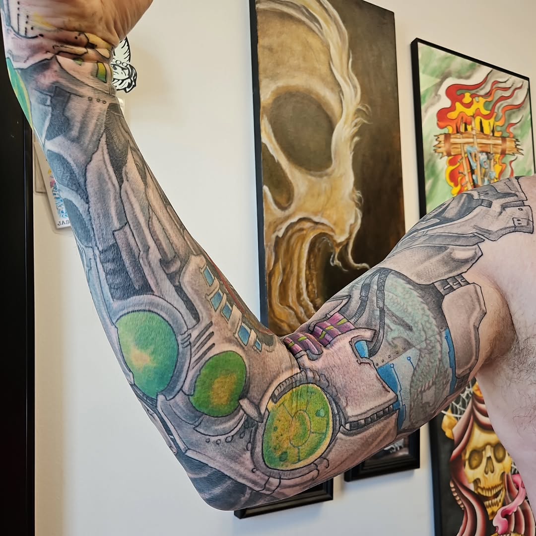 Tattoo by @jasonpellandtattoo — realism, black_and_grey