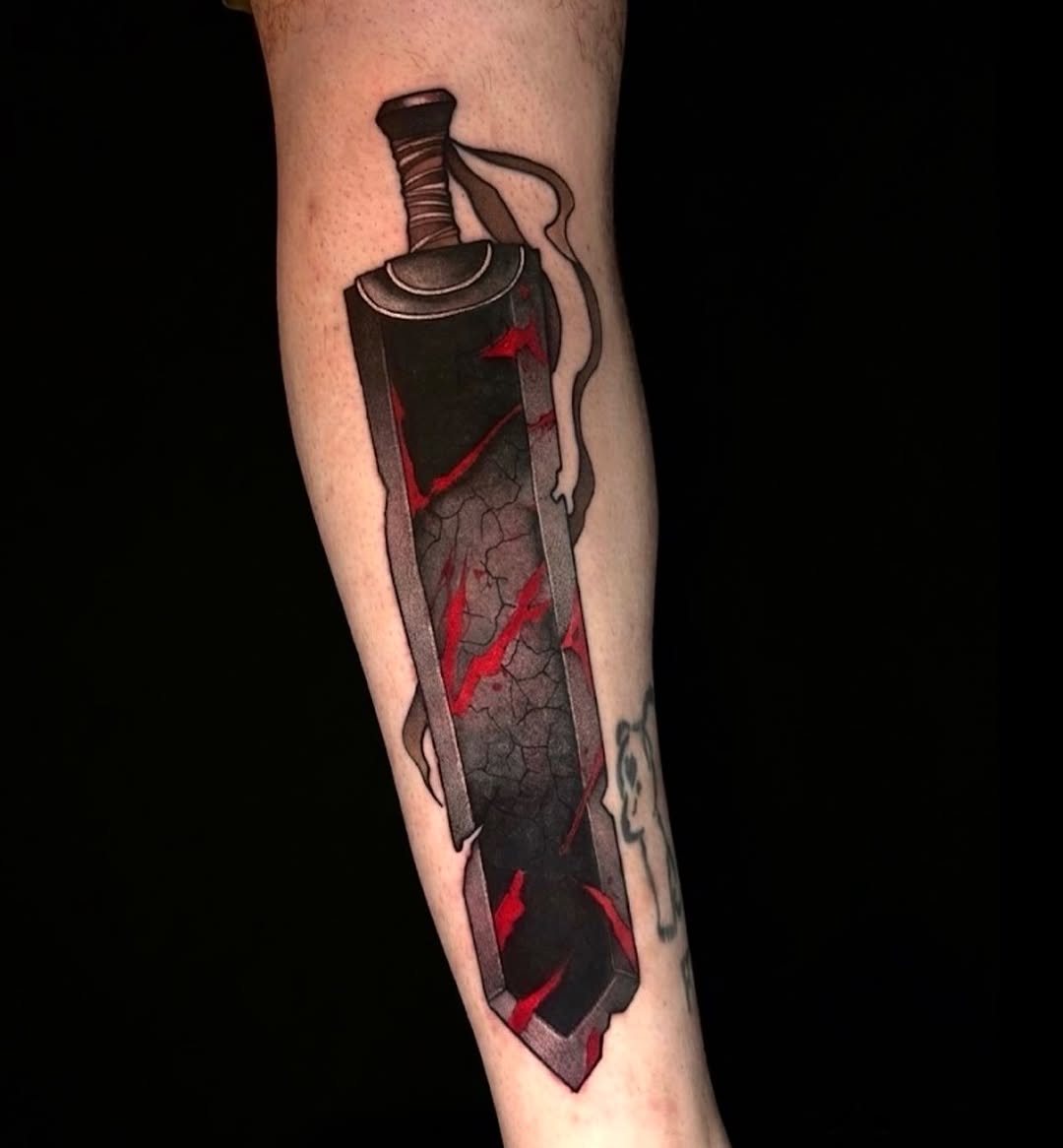 Tattoo by @breestallworthtattoo — blackwork, realism