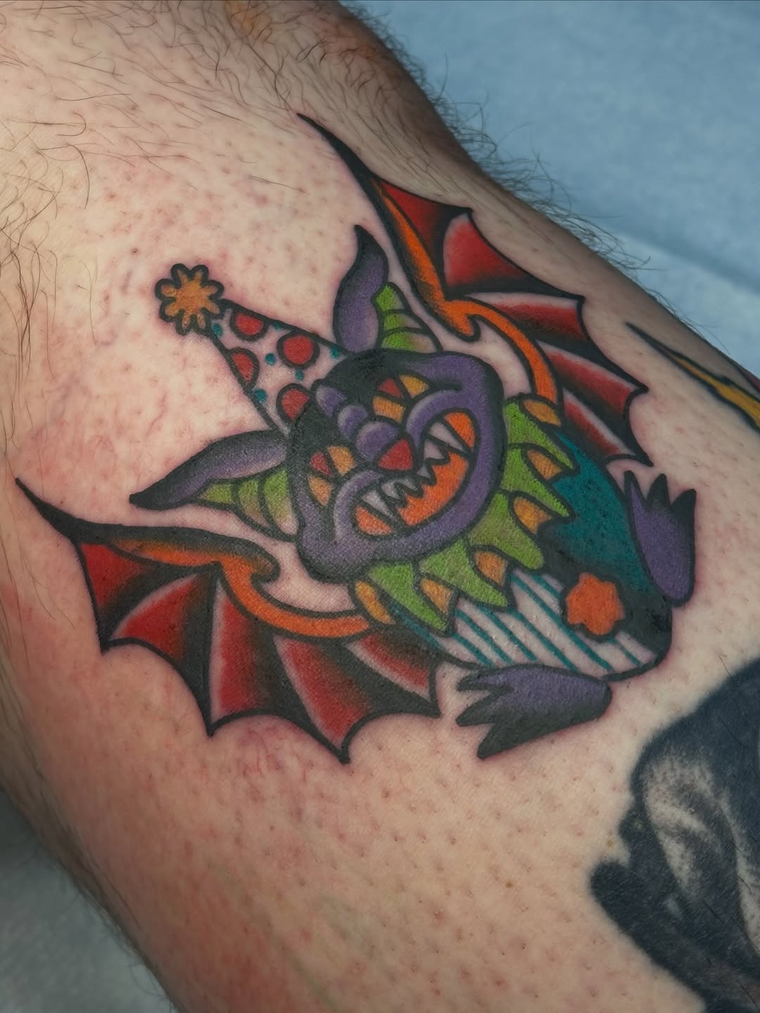 Tattoo by @natsradtatts — new_school, american_traditional