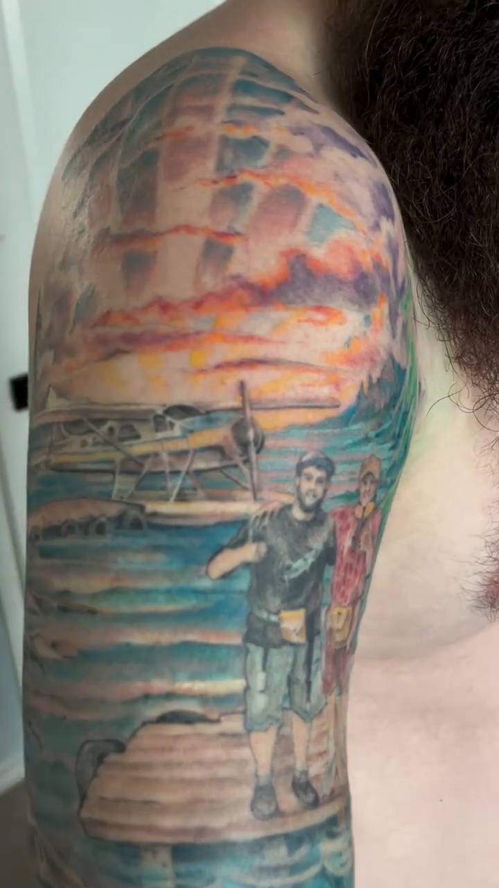 Tattoo by @blaires_art — realism, color