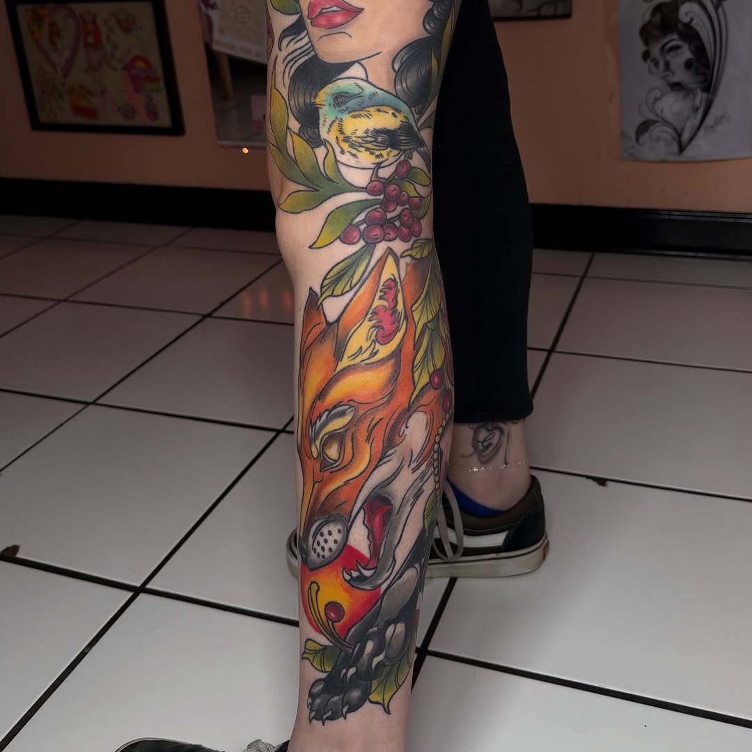 Tattoo by @crystal_rose_art_ β neo_traditional, realism