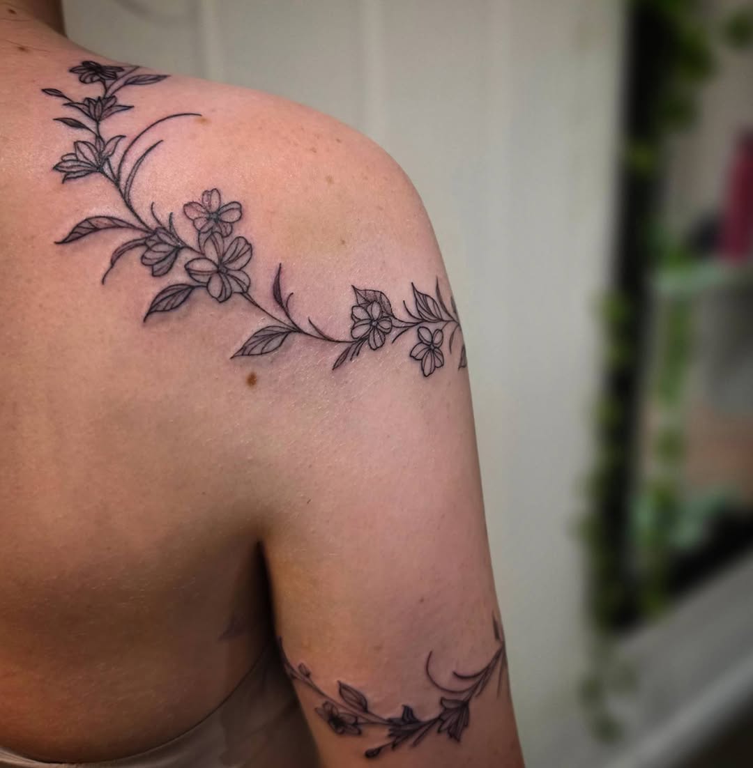 Tattoo by @ivy_inks — fine_line