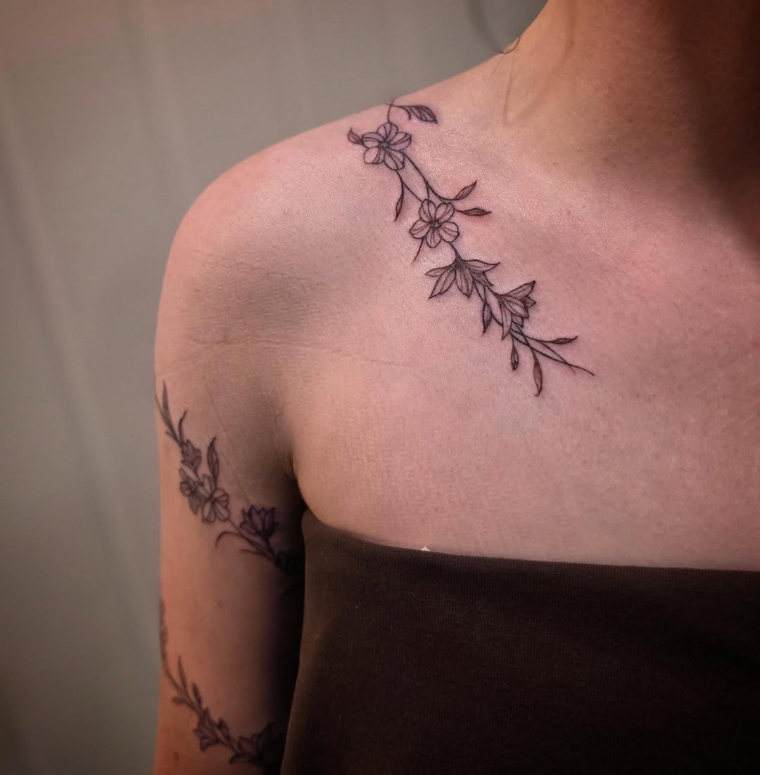 Tattoo by @ivy_inks — fine_line