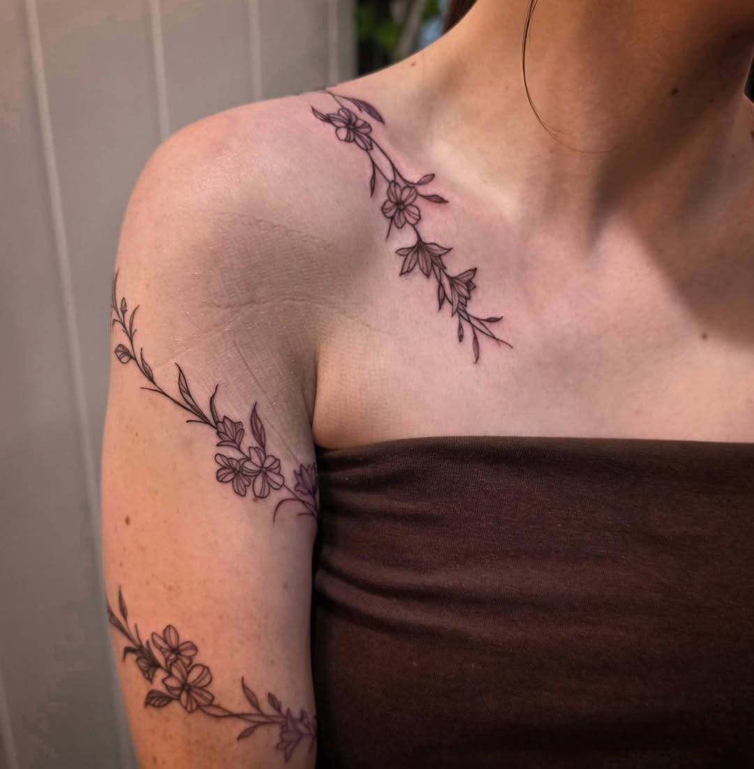 Tattoo by @ivy_inks — fine_line