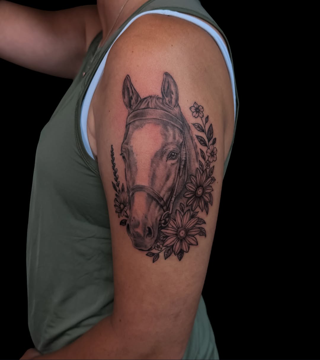Tattoo by @saigeartwork — realism, black_and_grey