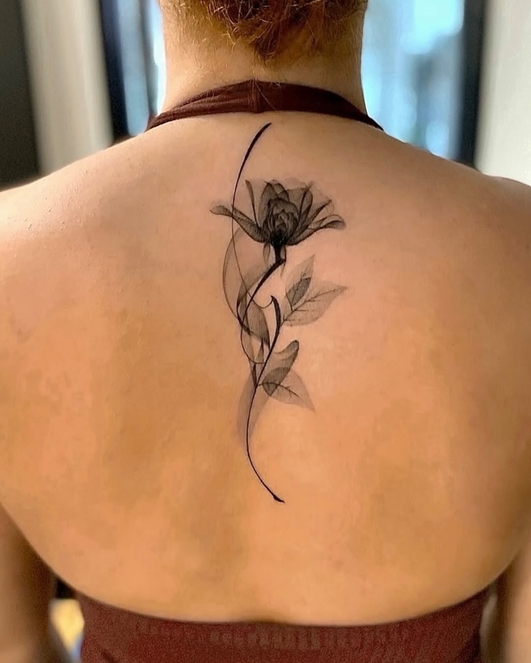 Tattoo by @tattooer_nick β fine_line, black_and_grey