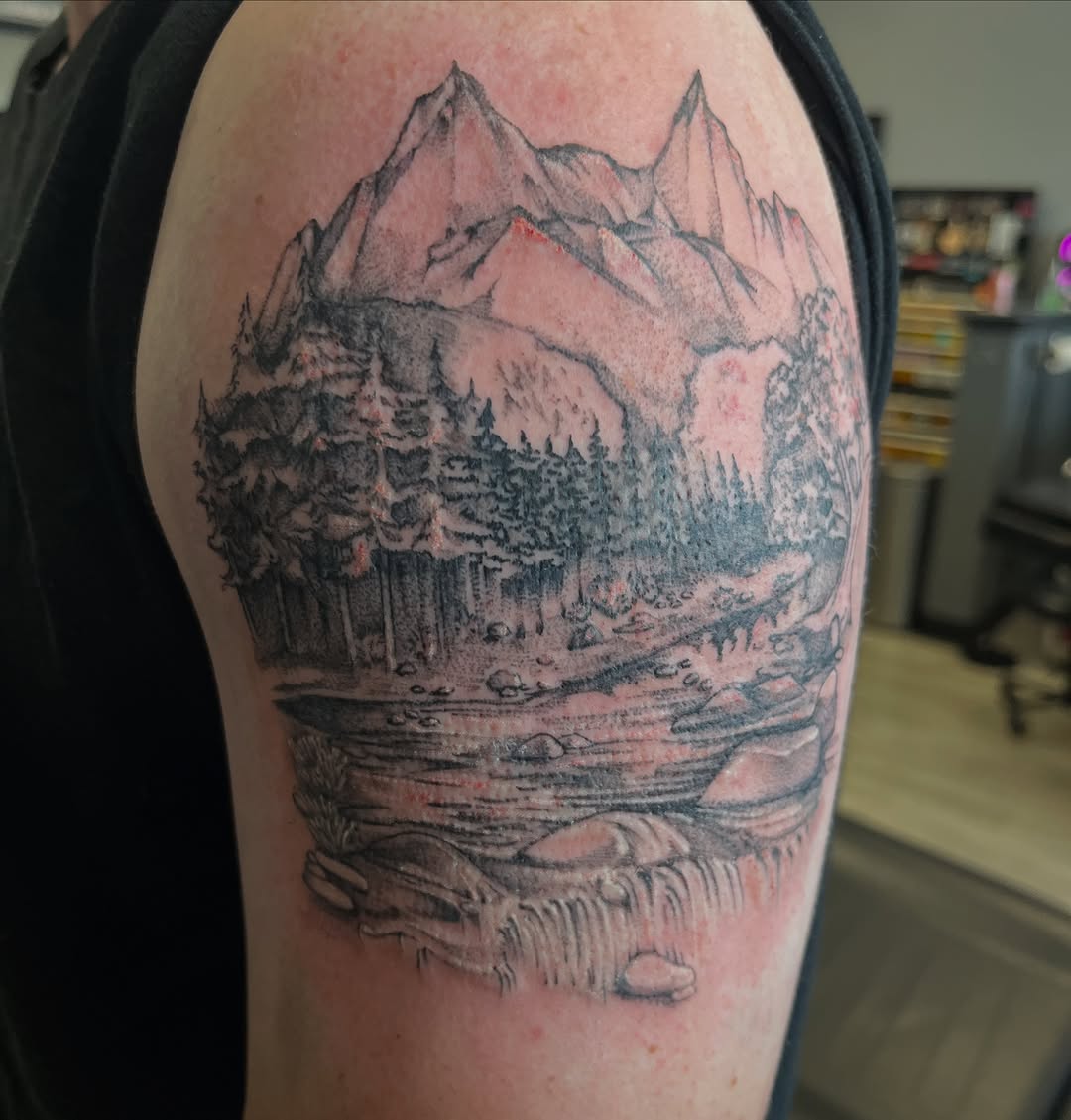 Tattoo by @enemytattoo — black_and_grey, realism