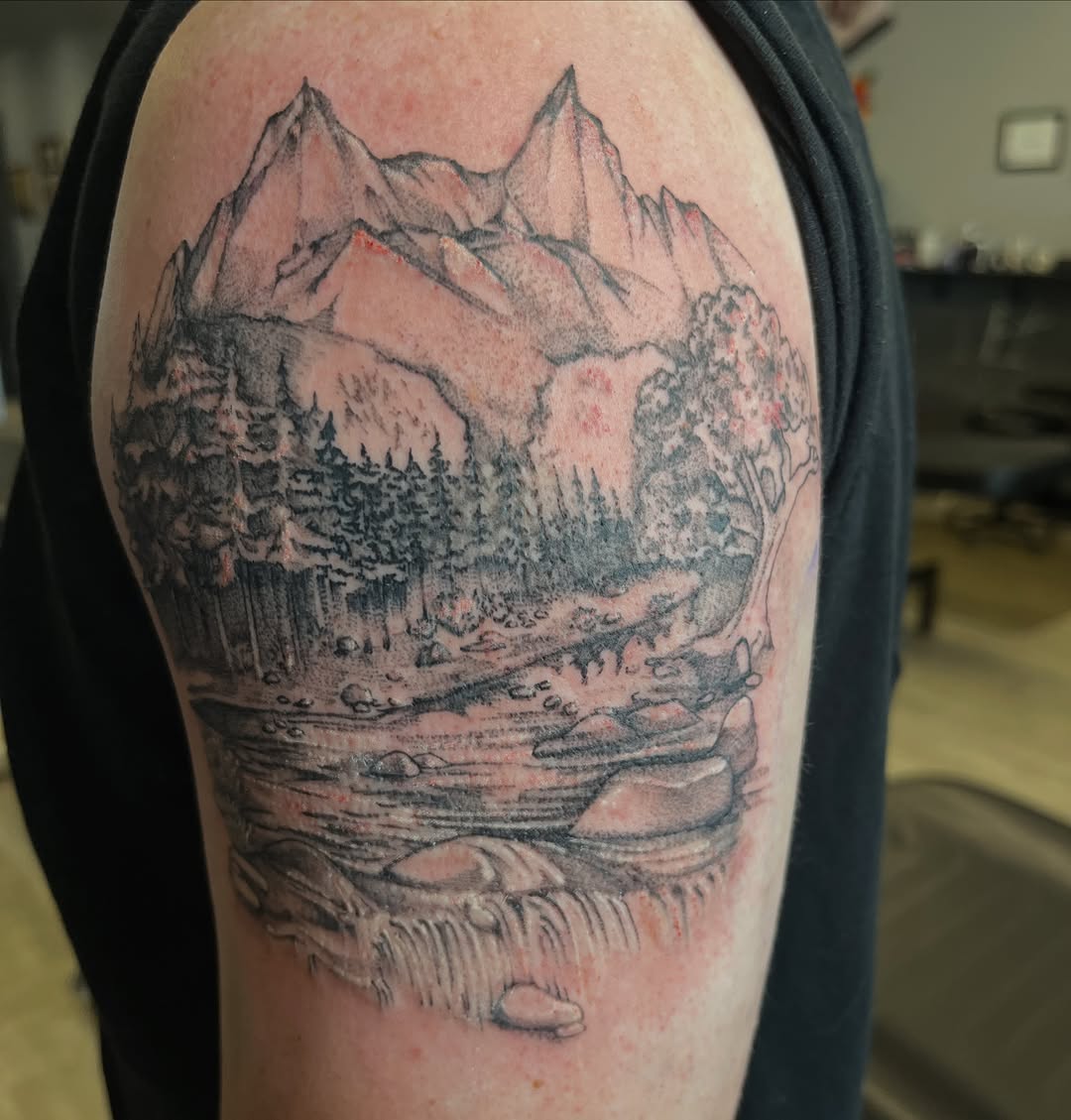 Tattoo by @enemytattoo — black_and_grey, realism