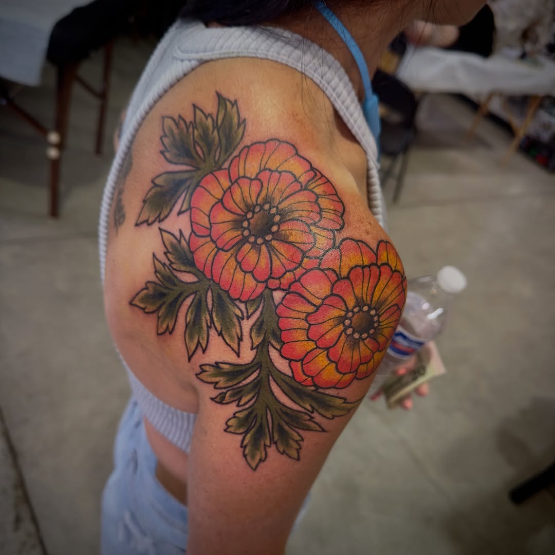 Tattoo by @pansy_ink — neo_traditional, realism