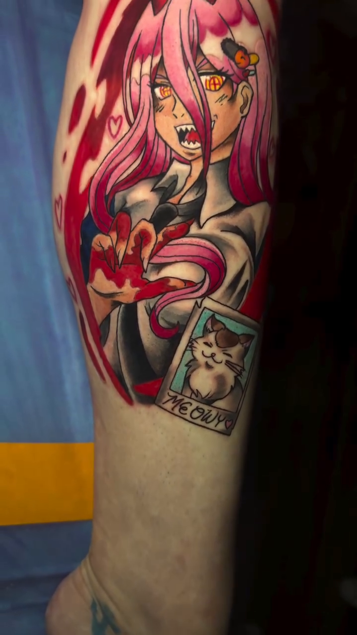 Tattoo by @xxsashafontainexx — anime