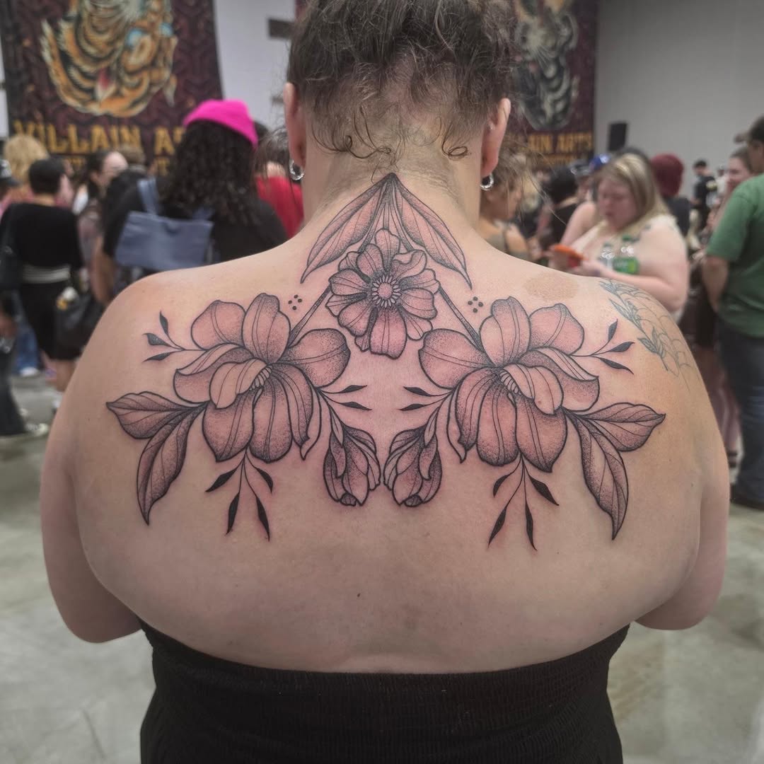 Tattoo by @victoriahtattoos — dotwork, fine_line