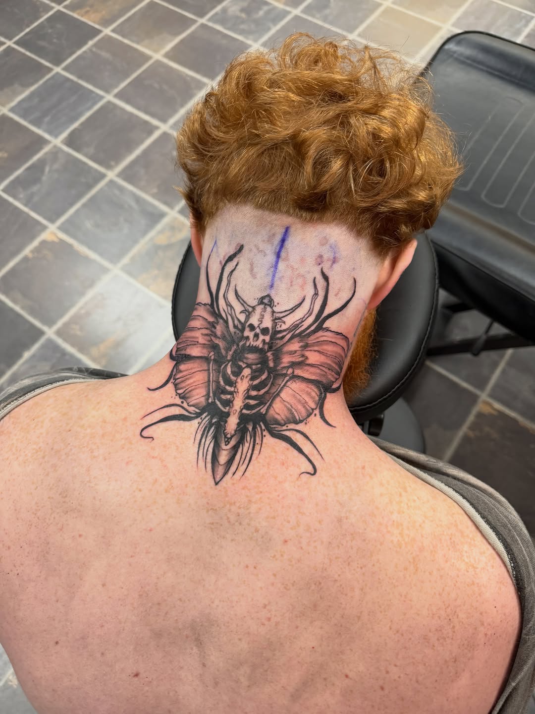 Tattoo by @joe_antonio_tattoos — dark_realism, black_and_grey