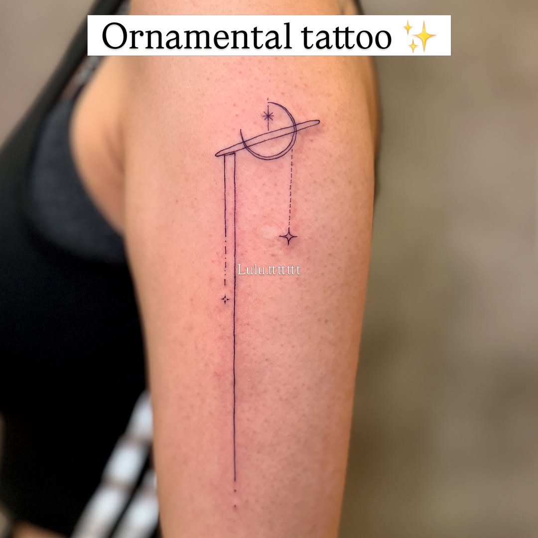 Tattoo by @lulu.ttttttt — fine_line, minimalist