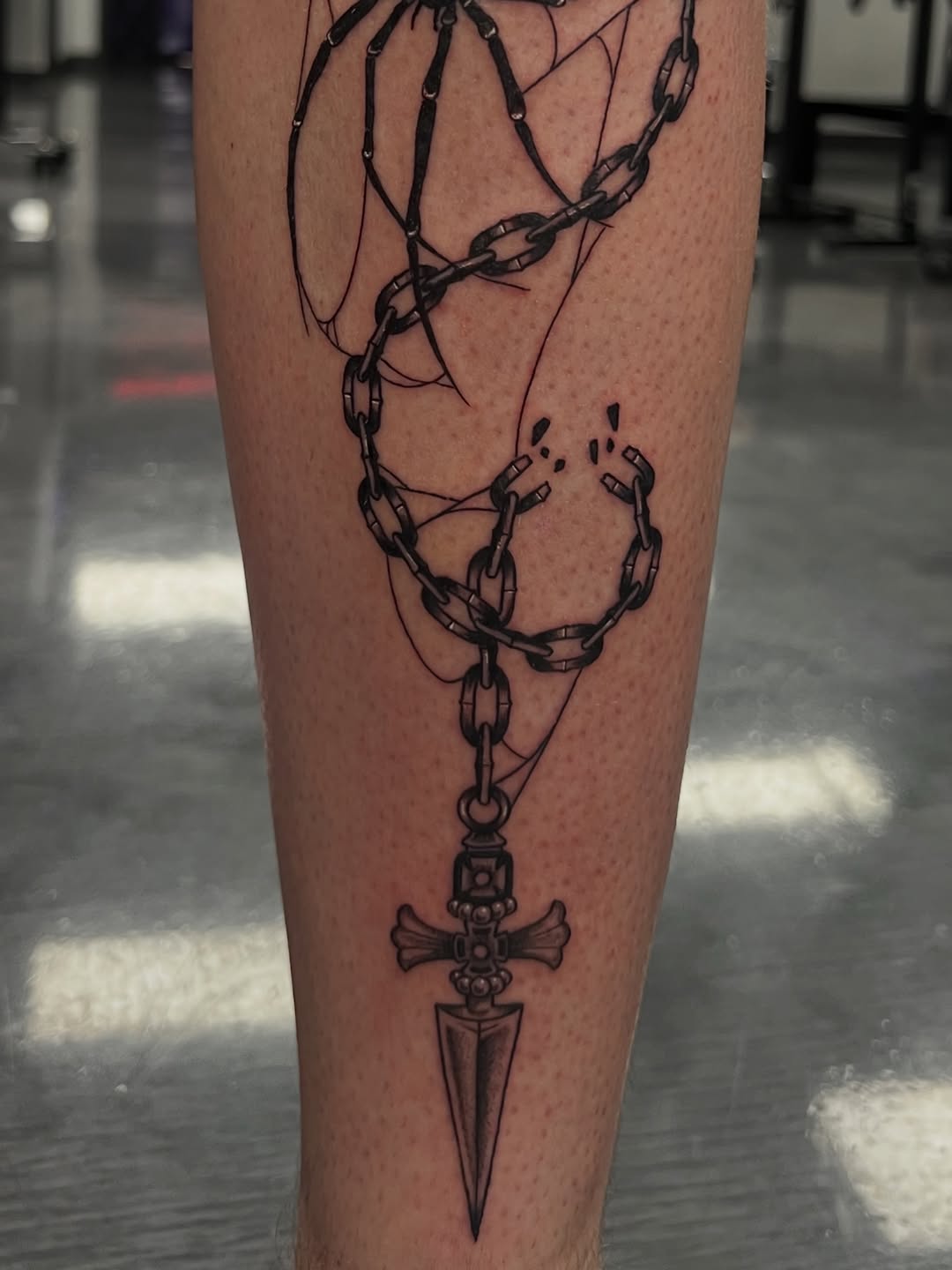 Tattoo by @meech.ink — black_and_grey, realism
