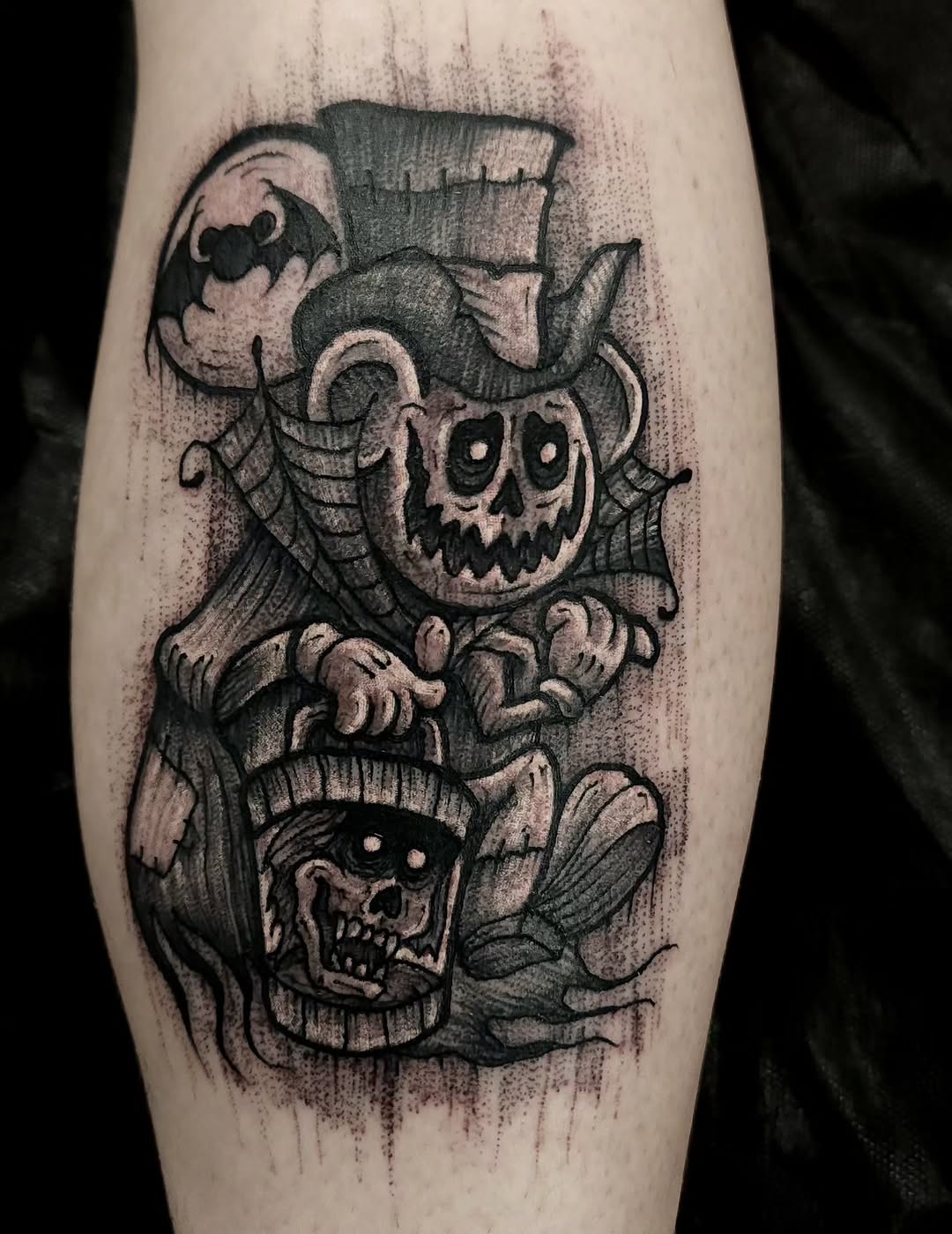 Tattoo by @george_labrada — black_and_grey, illustrative