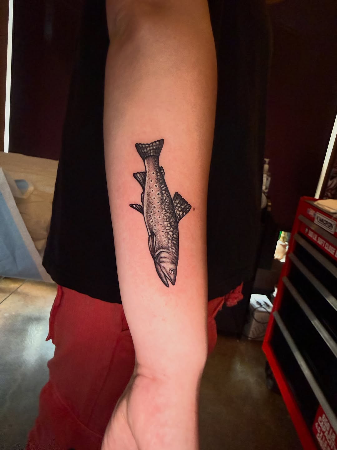 Tattoo by @rosie.tattoo — realism, black_and_grey
