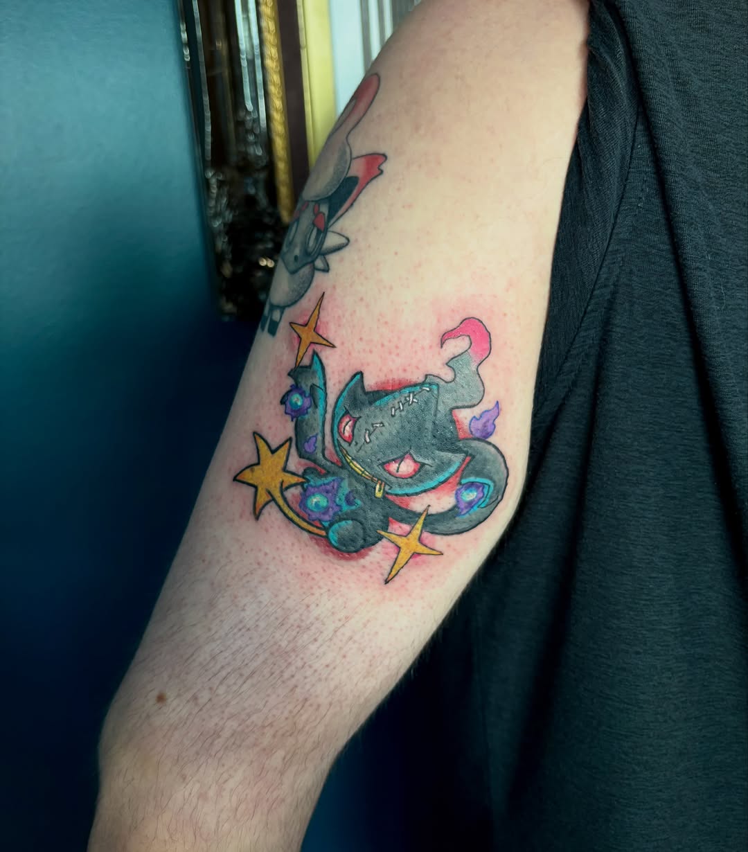 Tattoo by @houseofblackart — new_school, anime