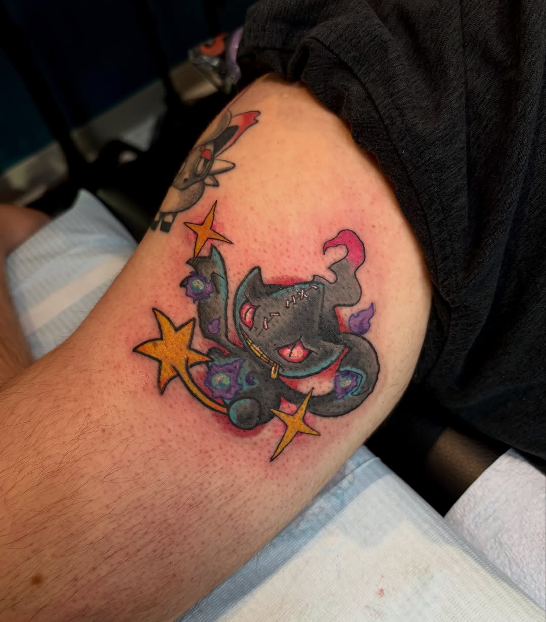 Tattoo by @houseofblackart — anime, new_school