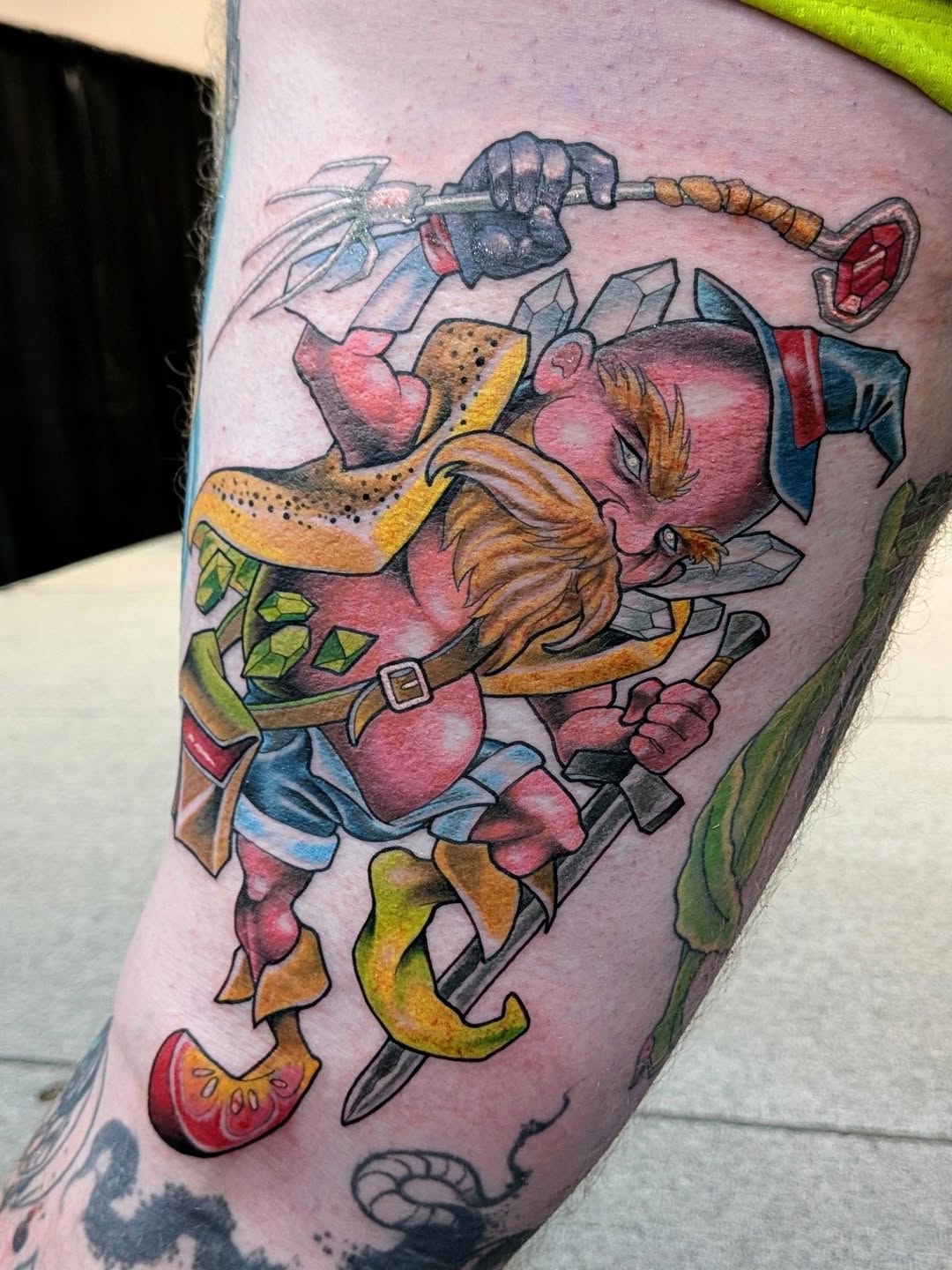 Tattoo by @kellysevertson — new_school, anime