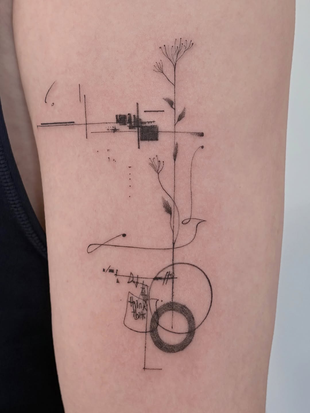 Tattoo by @__lee.young — fine_line, geometric