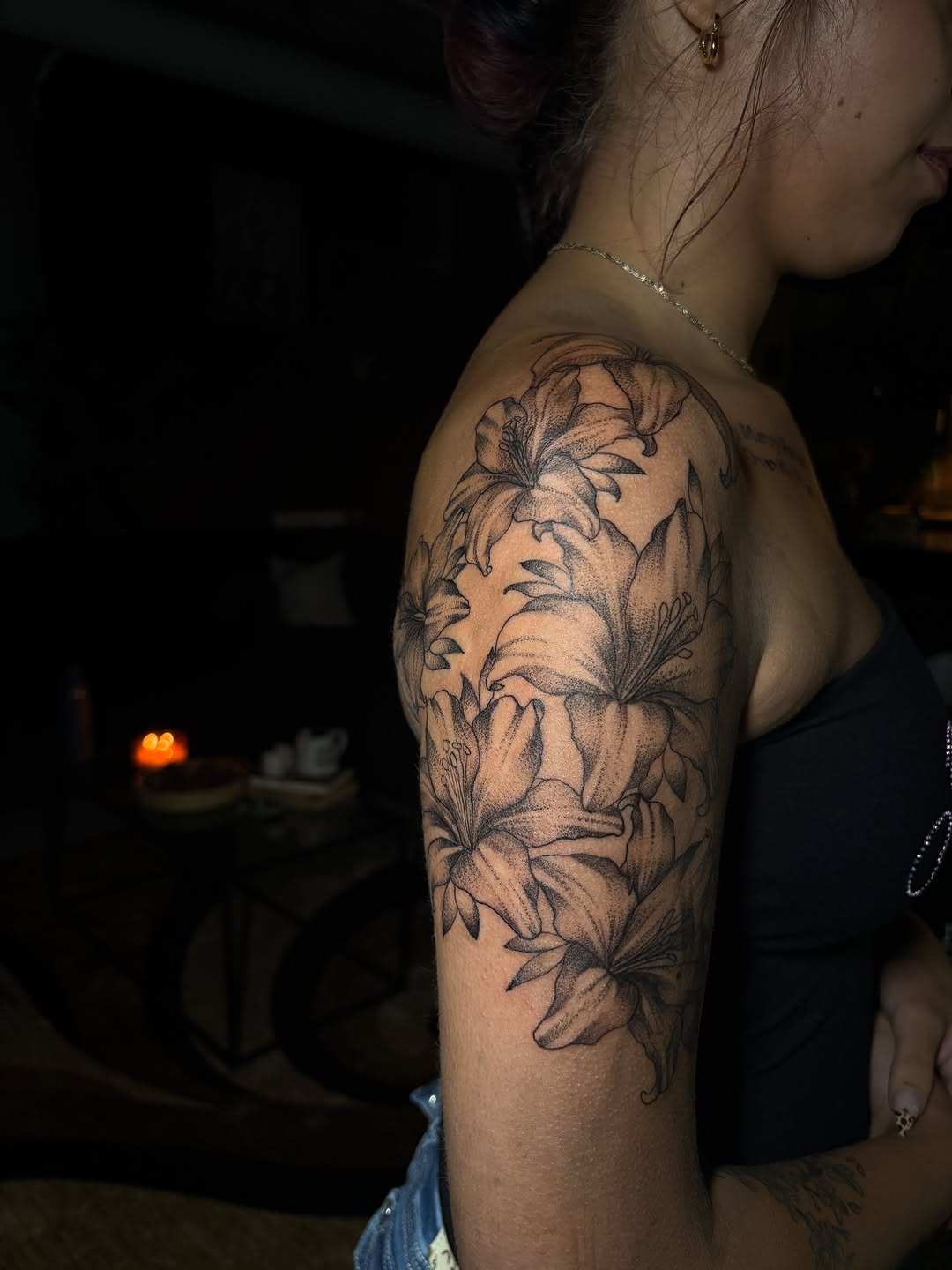 Tattoo by @winniinks — black_and_grey, realism