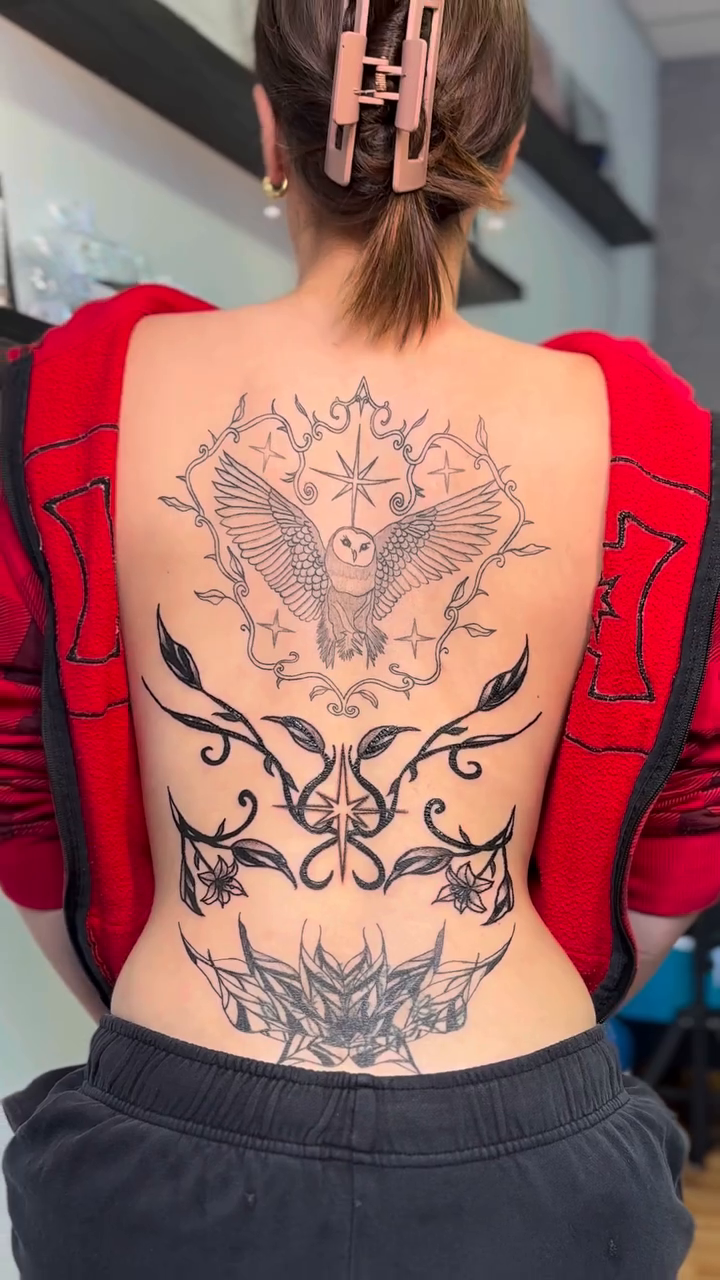 Tattoo by @alchemillia.tattoos — fine_line, black_and_grey