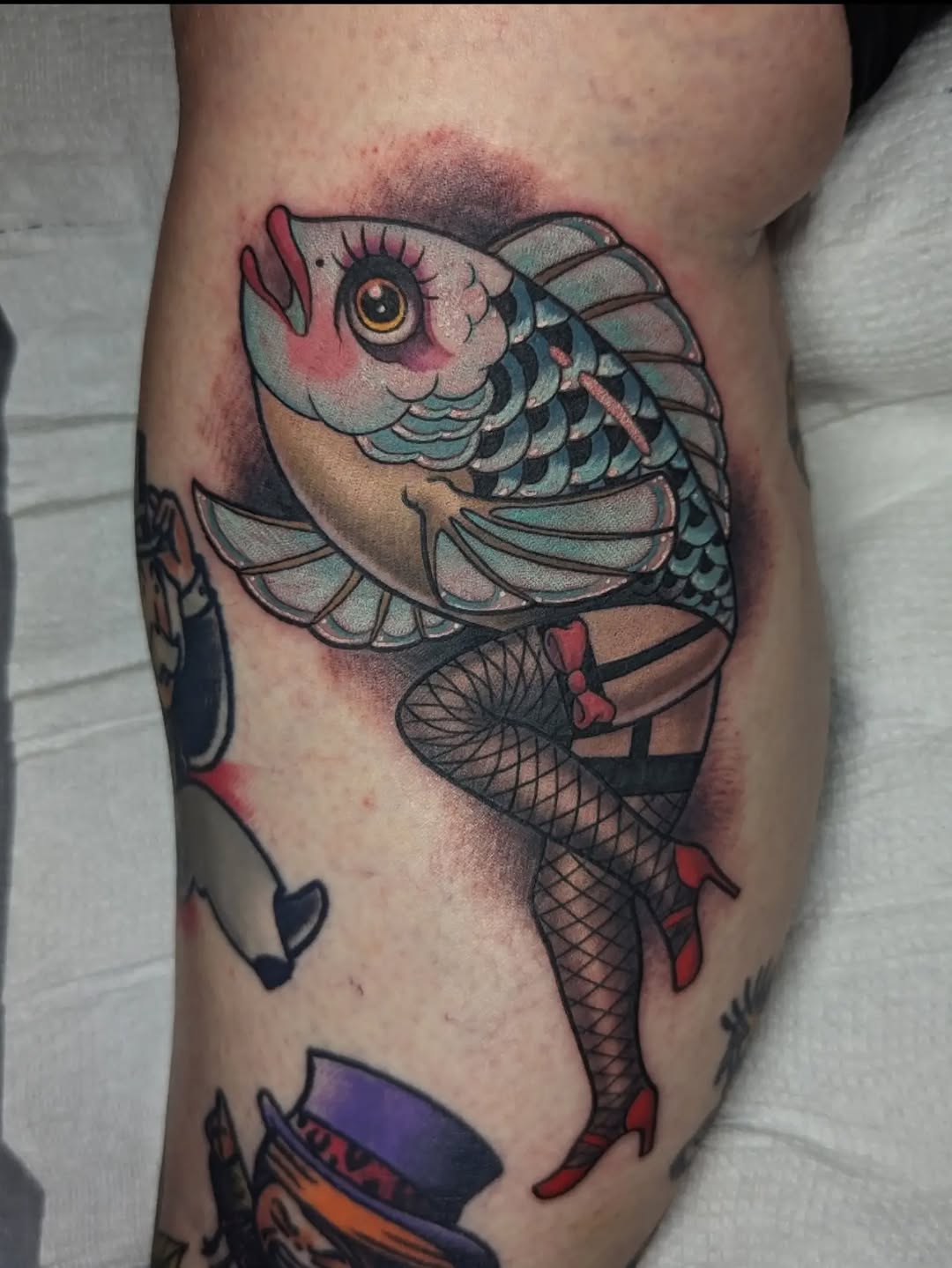 Tattoo by @tyler1andrews — american_traditional, neo_traditional