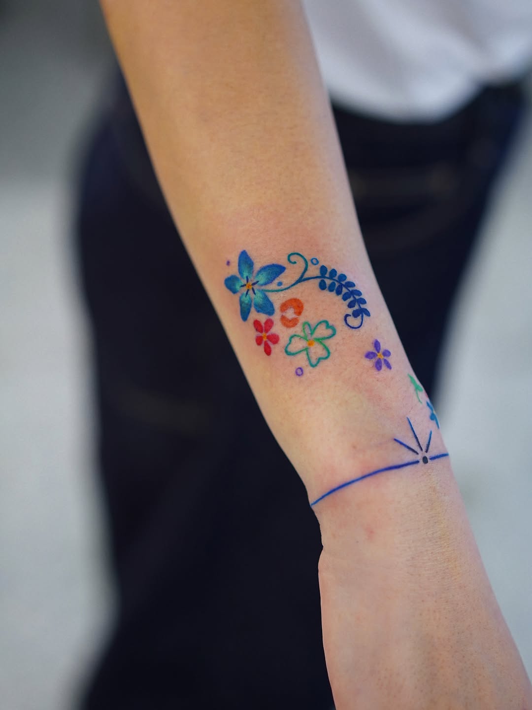 Tattoo by @keemee.keemee — fine_line, watercolor