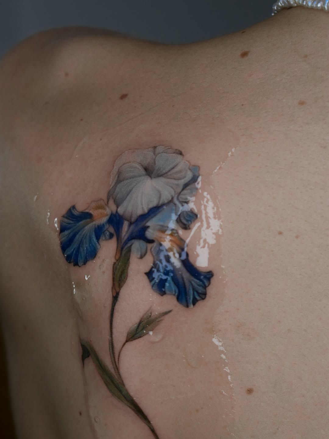 Tattoo by @biyanova_microrealism_tattoo — realism, fine_line