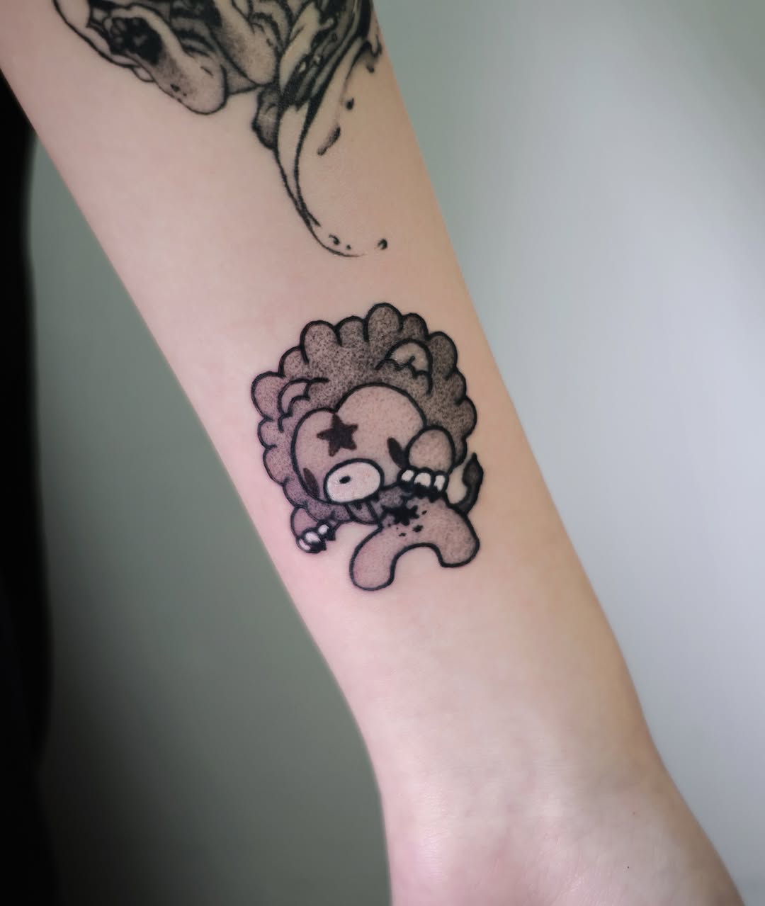 Tattoo by @6cm.tattoo — ignorant, black_and_grey