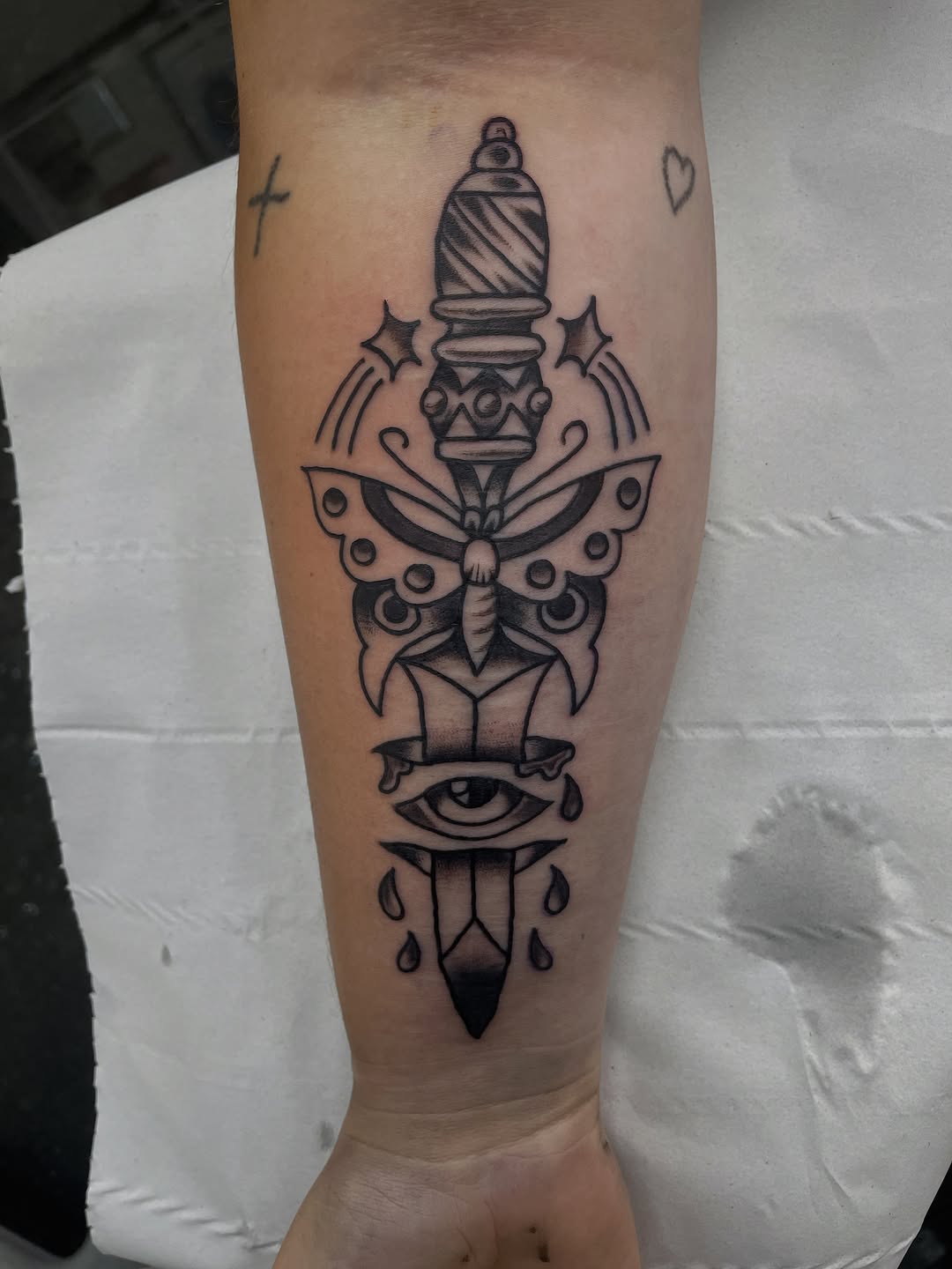 Tattoo by @trad_townsend โ american_traditional