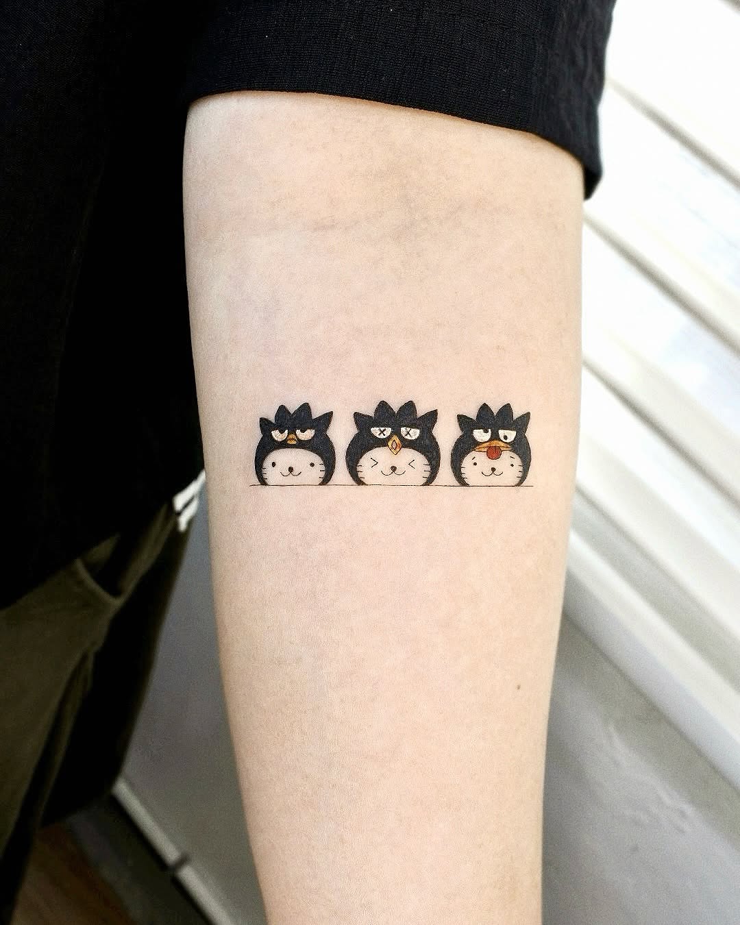 Tattoo by @broccoli_tattooer — anime, minimalist