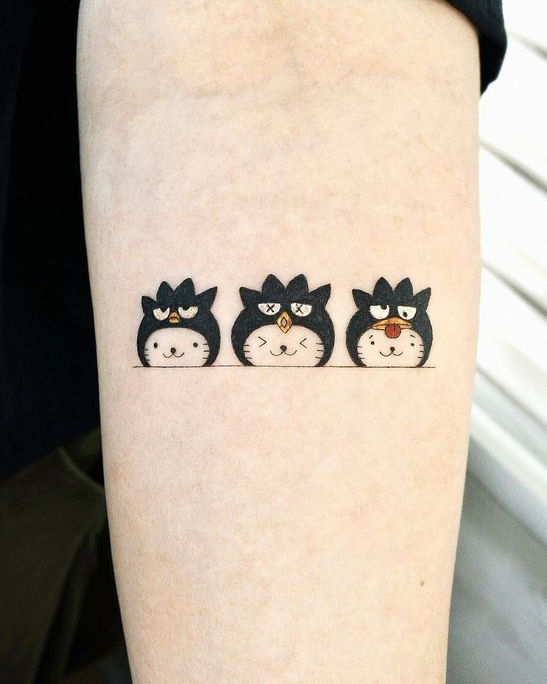 Tattoo by @broccoli_tattooer — anime, minimalist