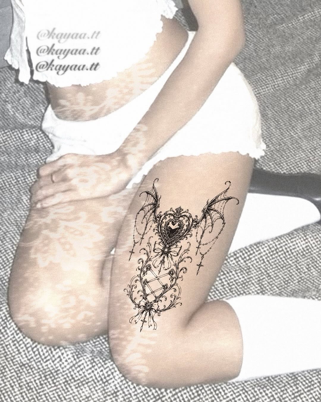 Tattoo by @kayaa.tt — blackwork, ornamental
