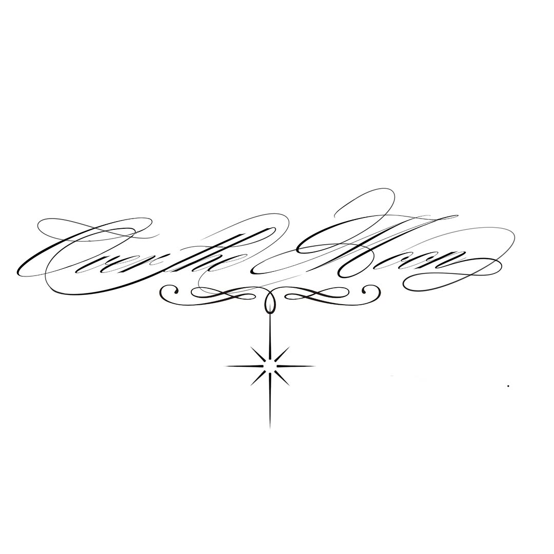 Tattoo by @h_proletter_ttt — lettering_script, fine_line