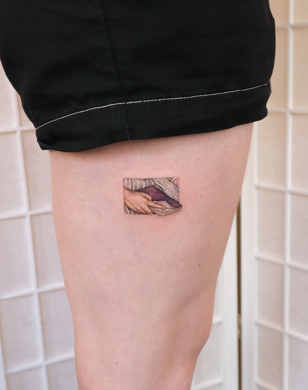 Tattoo by @laurence.t.l — realism, fine_line